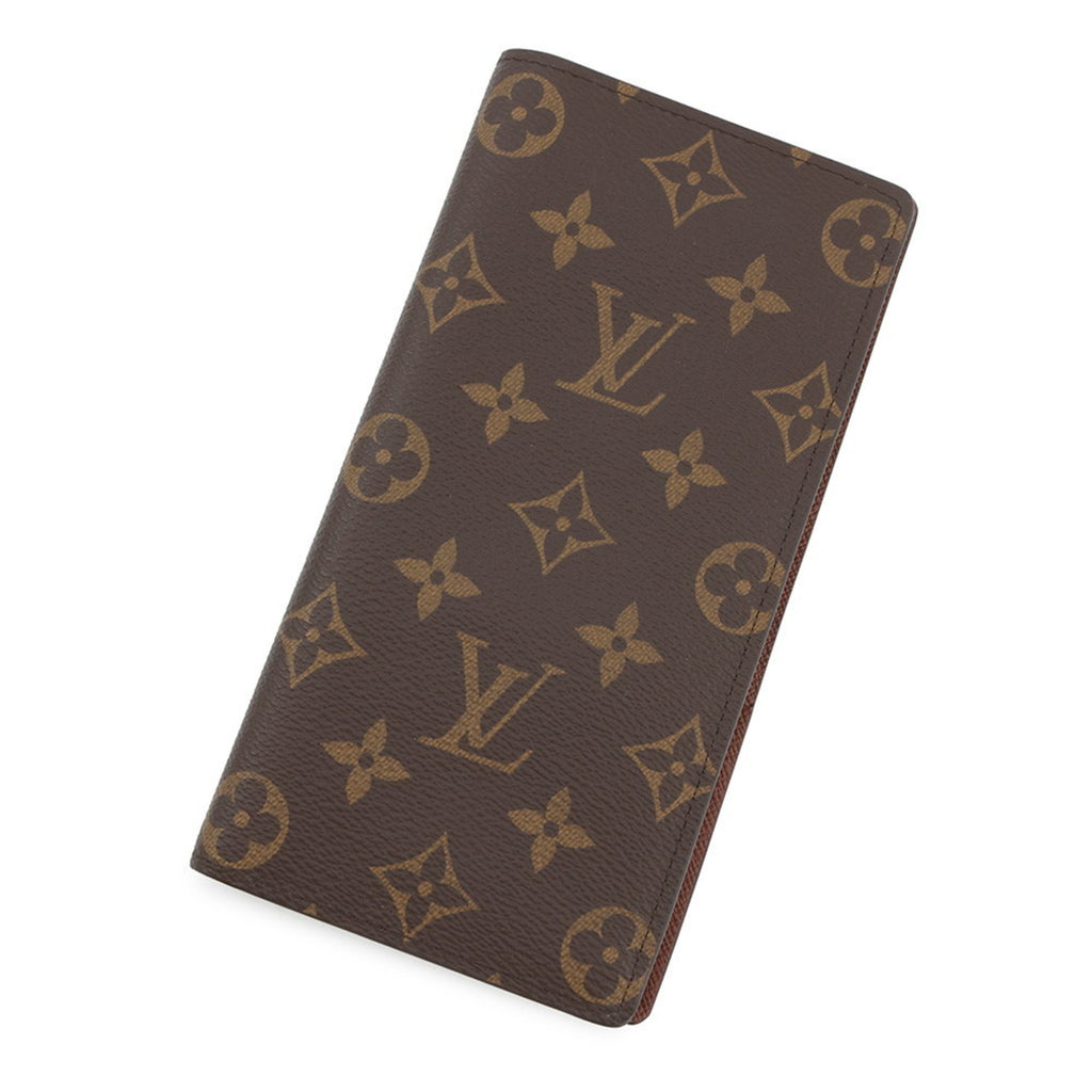 Louis Vuitton Monogram Long Wallet Portefeuille Brazza M66540 LOUIS VUITTON