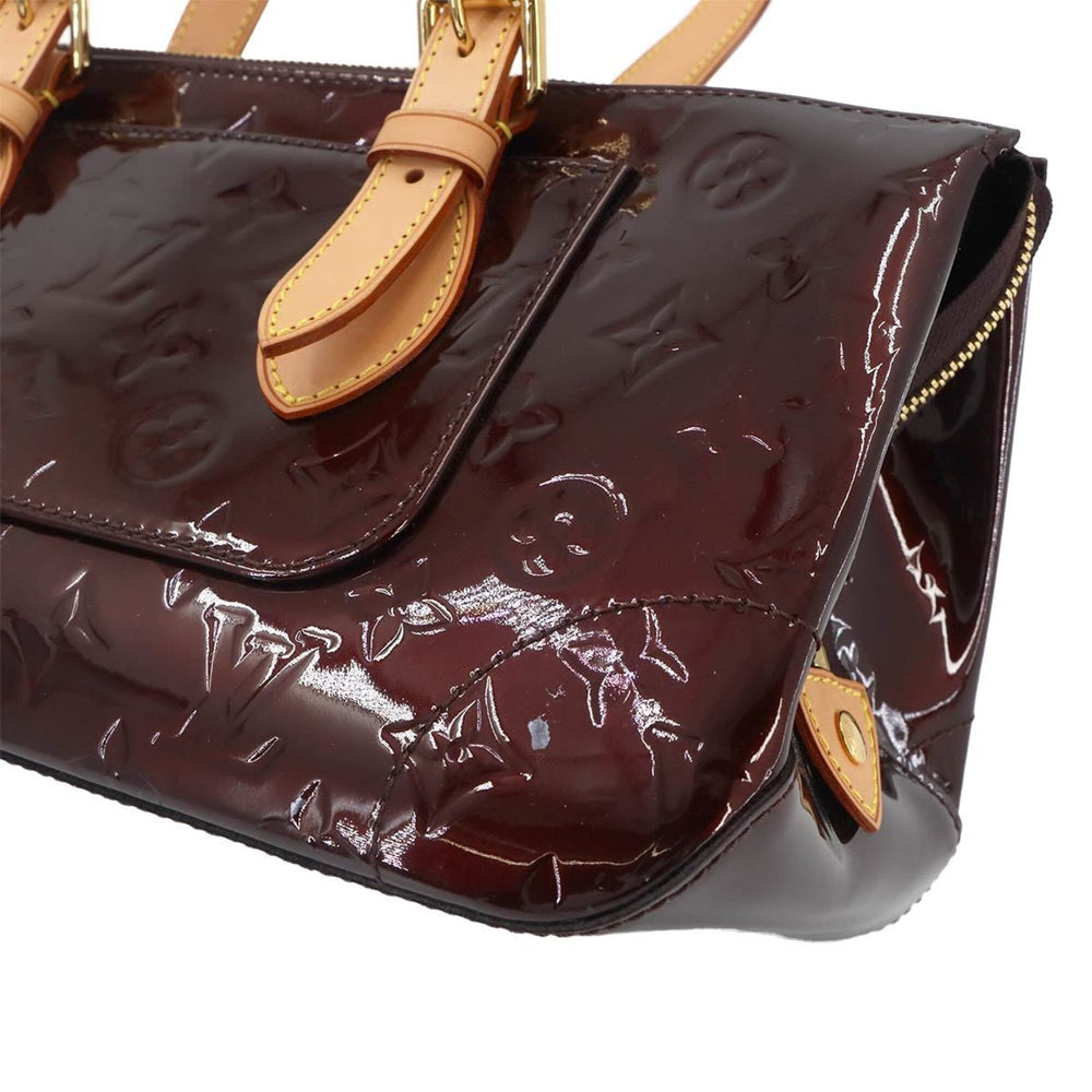 Louis Vuitton Monogram Vernis Rosewood Avenue Shoulder Handbag Leather Amarante M93510 — Like New