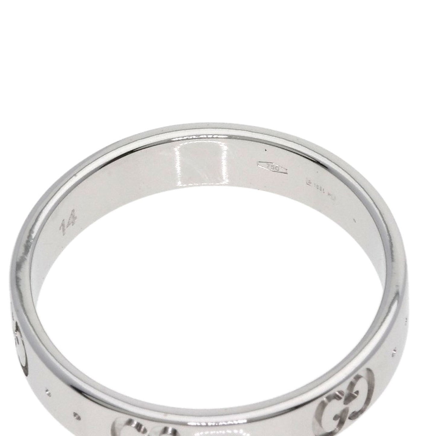 Gucci Icon #14 Ring in 18K White Gold for Women