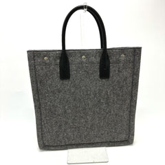 Saint Laurent Paris 632539 Shoulder Bag Hand Bag Bag Tote Bag gray Black — Like New