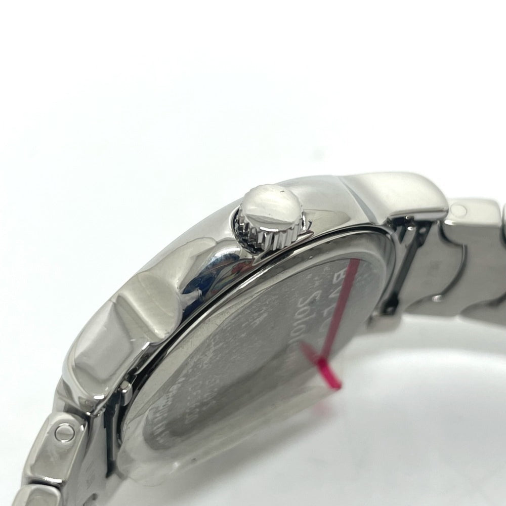 BVLGARI ST29S Solotempo Quartz Date Watch, Stainless Steel, Women's, Silver — Very Good