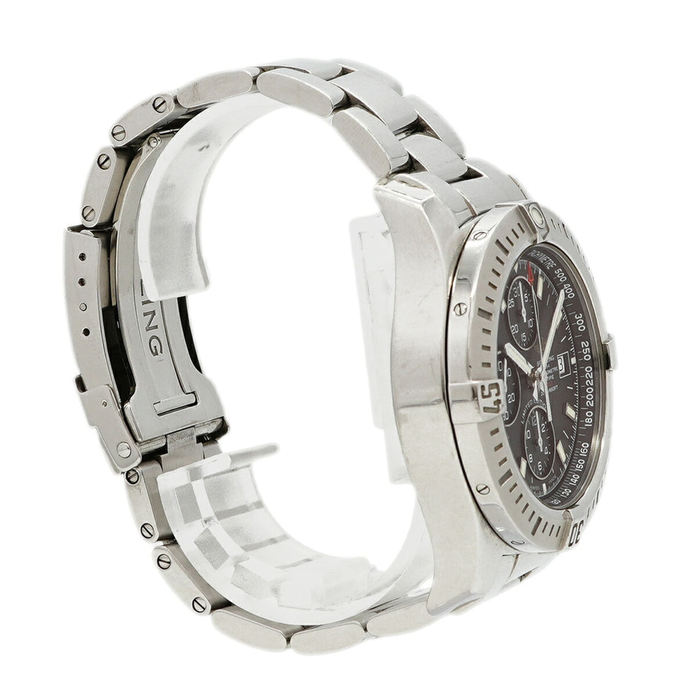 Breitling Colt Chrono Japan Limited Edition (500 pieces) A13388 Black Dial Men's Watch — Good
