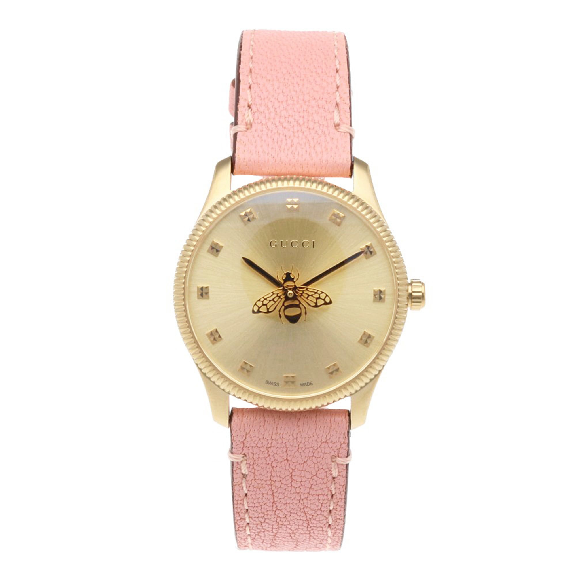 Gucci G-Timeless Watch, GP 126.5 Quartz, Women's GUCCI — Good