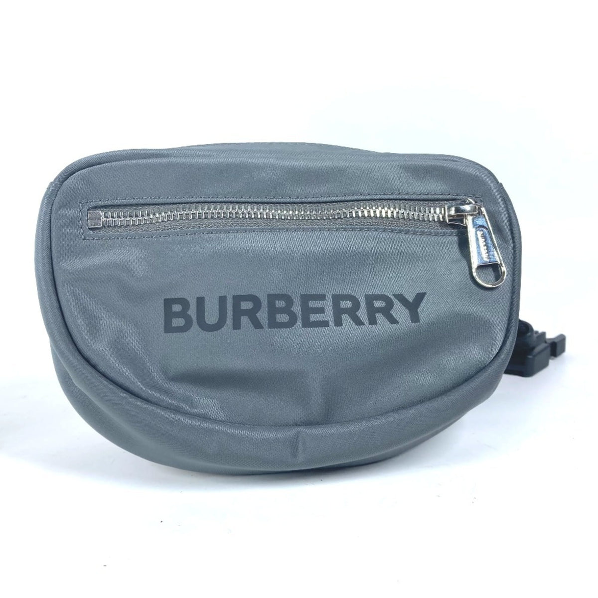 BURBERRY 8052888 Cross Belt Bag Waist Pouch Body Nylon Men's Grey — New - Store Return