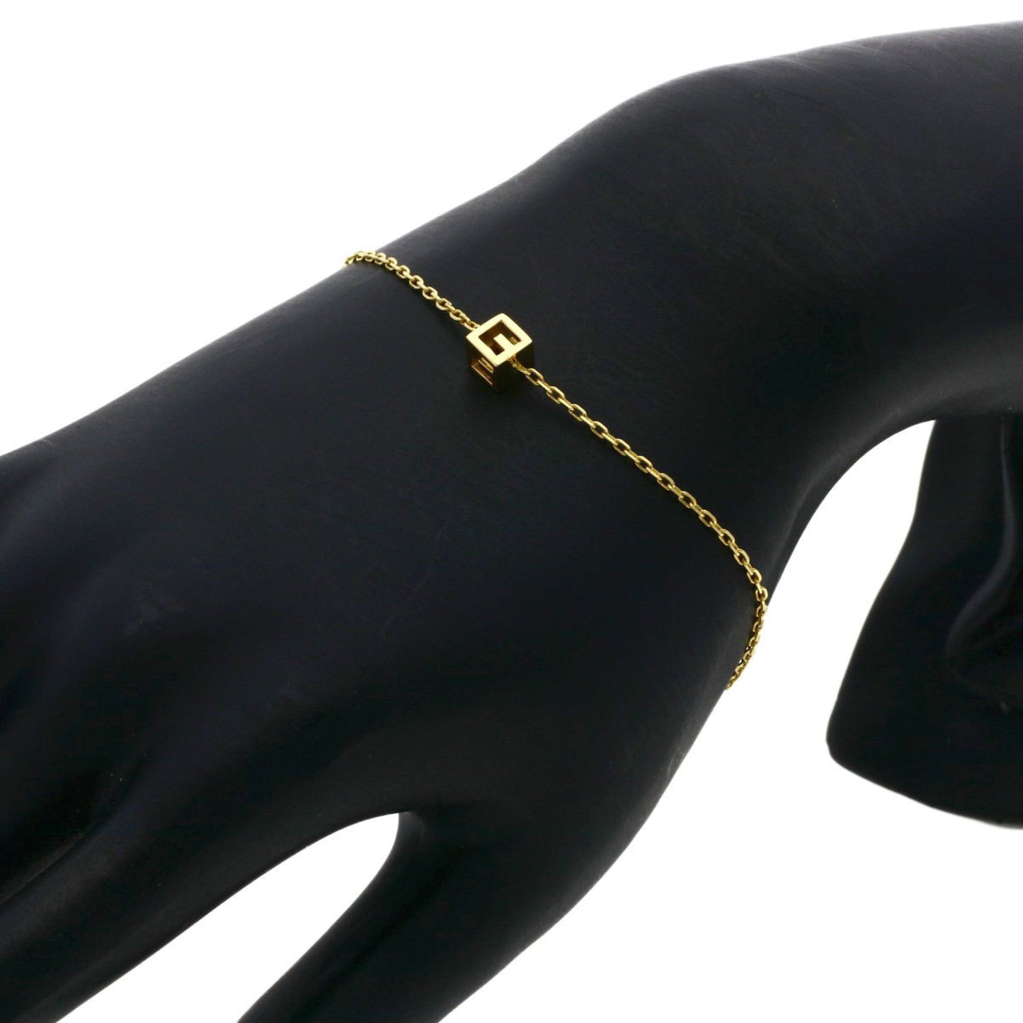Gucci G-Cube Bracelet in 18K Yellow Gold for Women
