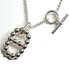 Hermes Chaine d'ancre Alea II GM pendant, silver (Ag925), unused — New