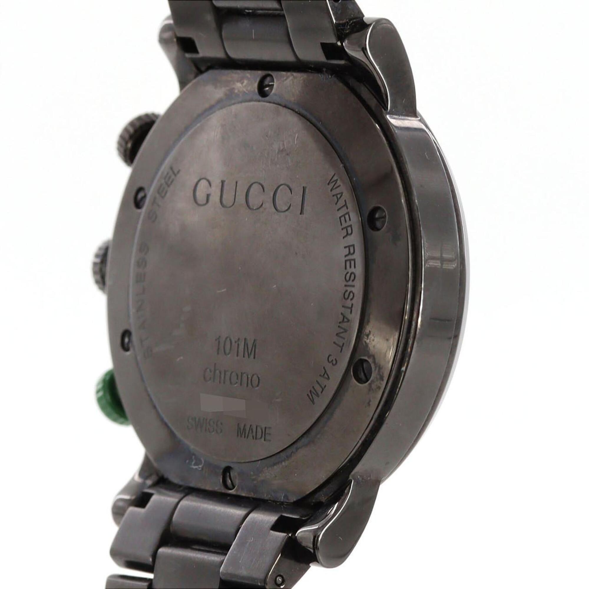 Gucci G-Chrono PVD 101MCHRONO YA101331 SS Quartz Watch — Very Good