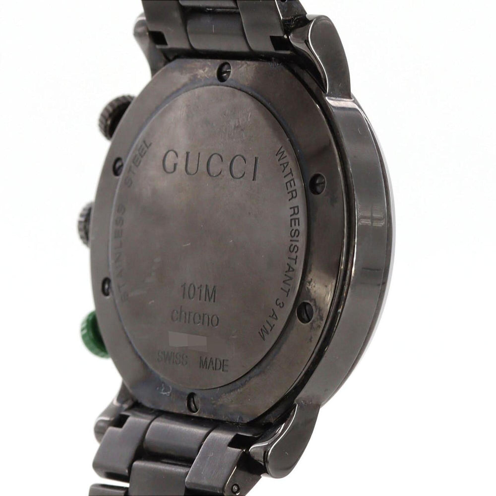 Gucci G-Chrono PVD 101MCHRONO YA101331 SS Quartz Watch — Very Good