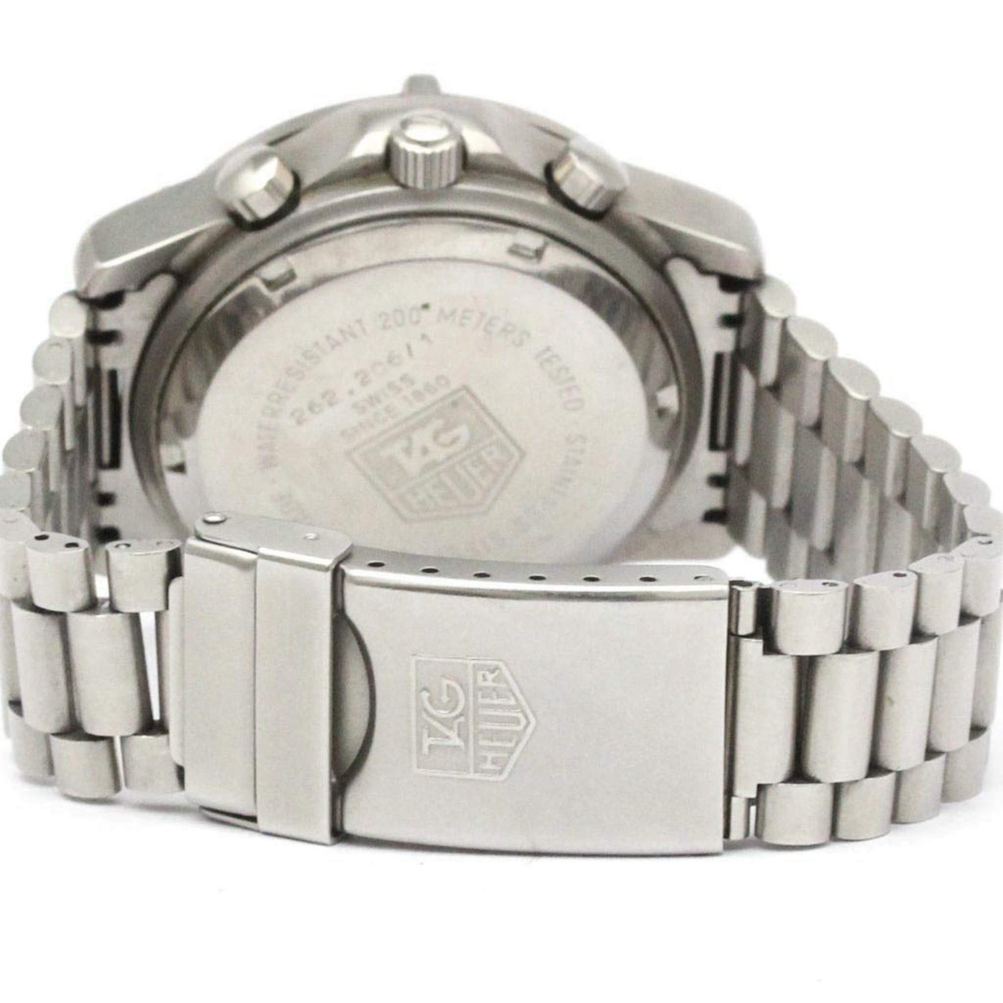 TAG HEUER 2000 Series Steel Quartz Mens Watch 262.206 1 — Good