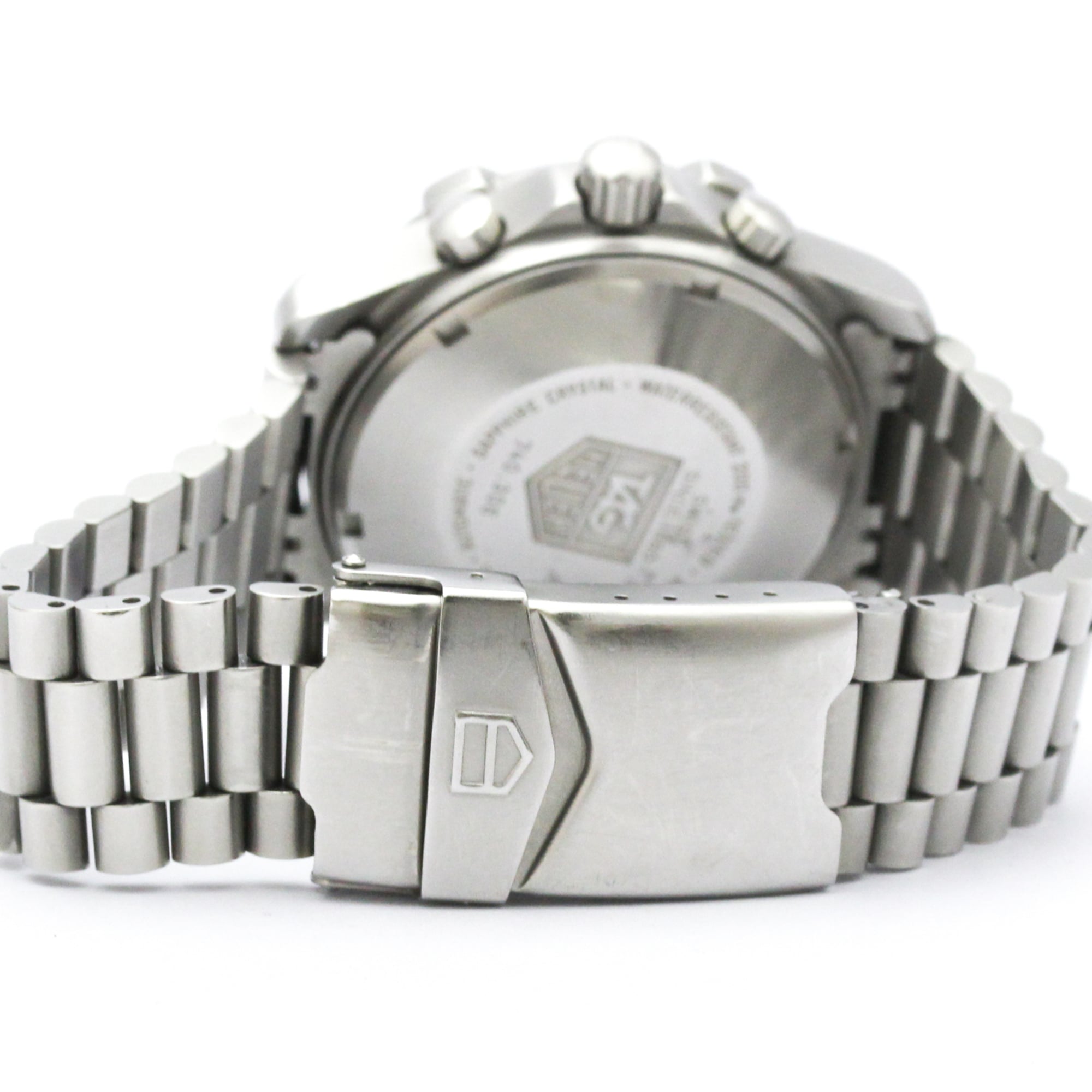 TAG HEUER Chronograph Diver Steel Automatic Mens Watch 740.306 — Good