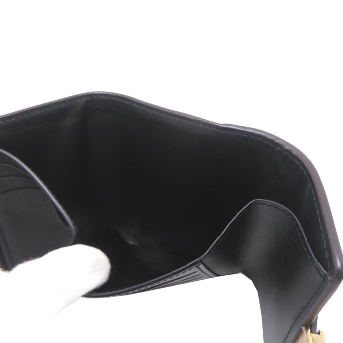 Louis Vuitton Portefeuille Dauphine Compact Women's Tri-fold Wallet M68725 Monogram Reverse Brown