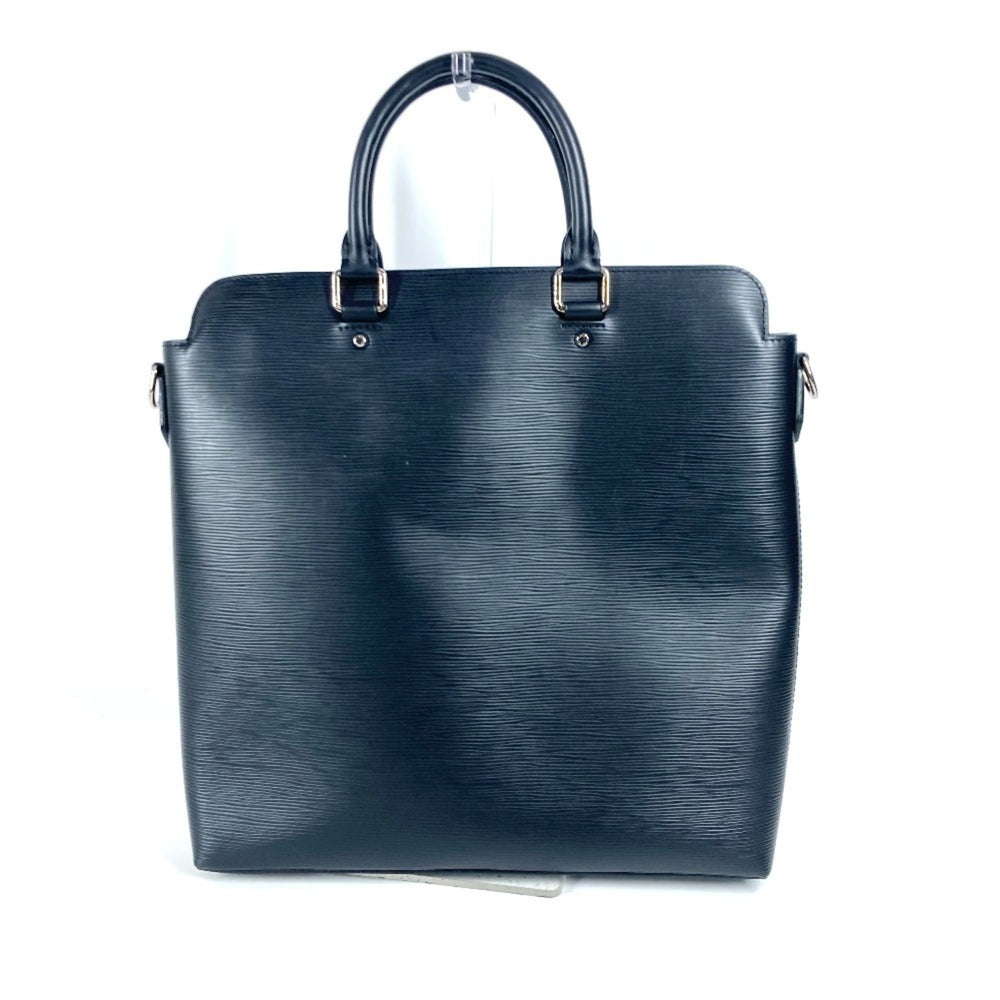 LOUIS VUITTON M58847 Epi Brooks Tote Bag Handbag Shoulder Business Leather Men's Noir Black — Like New