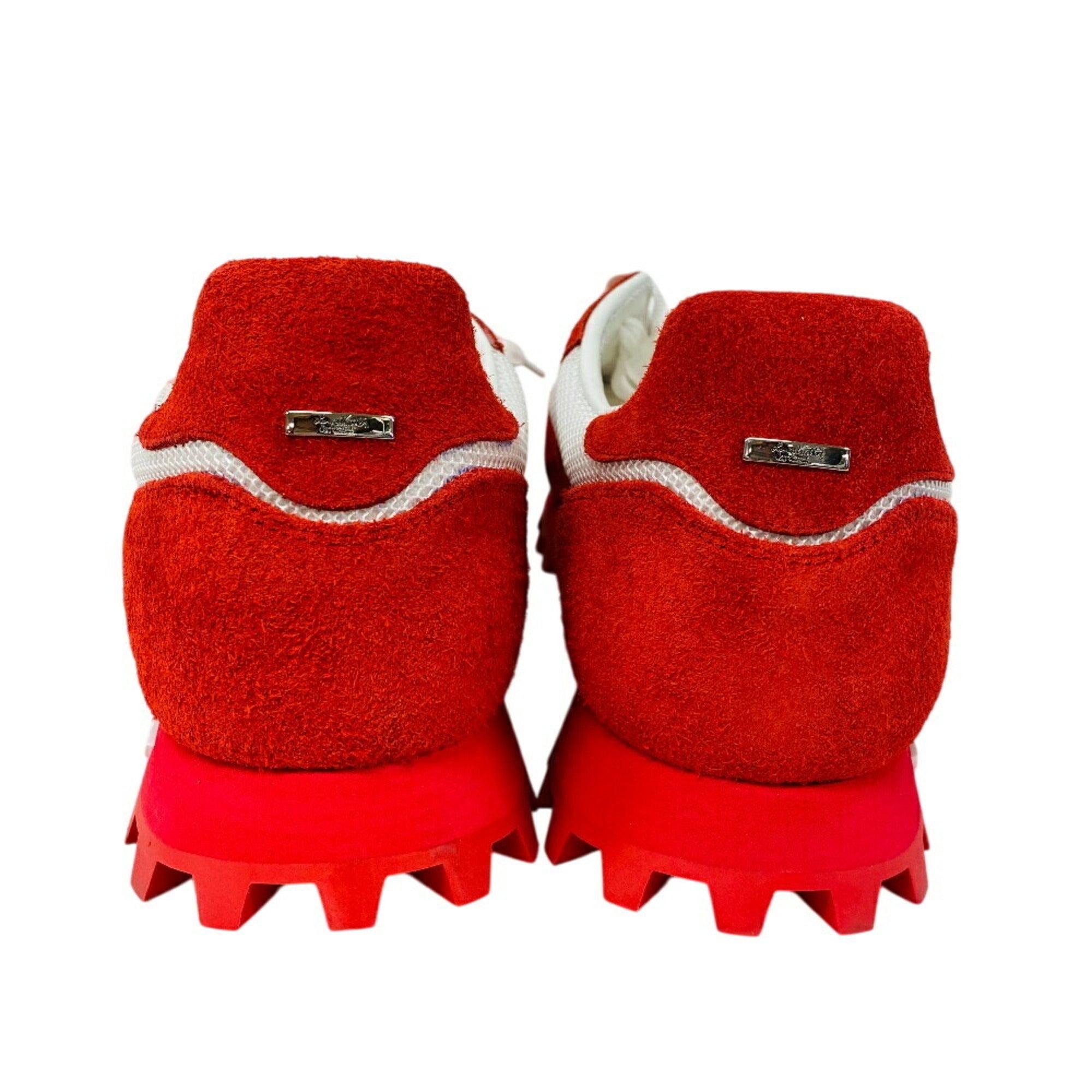 LOUIS VUITTON Louis Vuitton 30 V Runner Line LV Sneakers Red