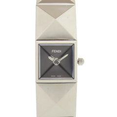 Fendi Pyramid 4250L Stainless Steel Black and Silver Quartz Watch with Dial 1897FENDI — Good