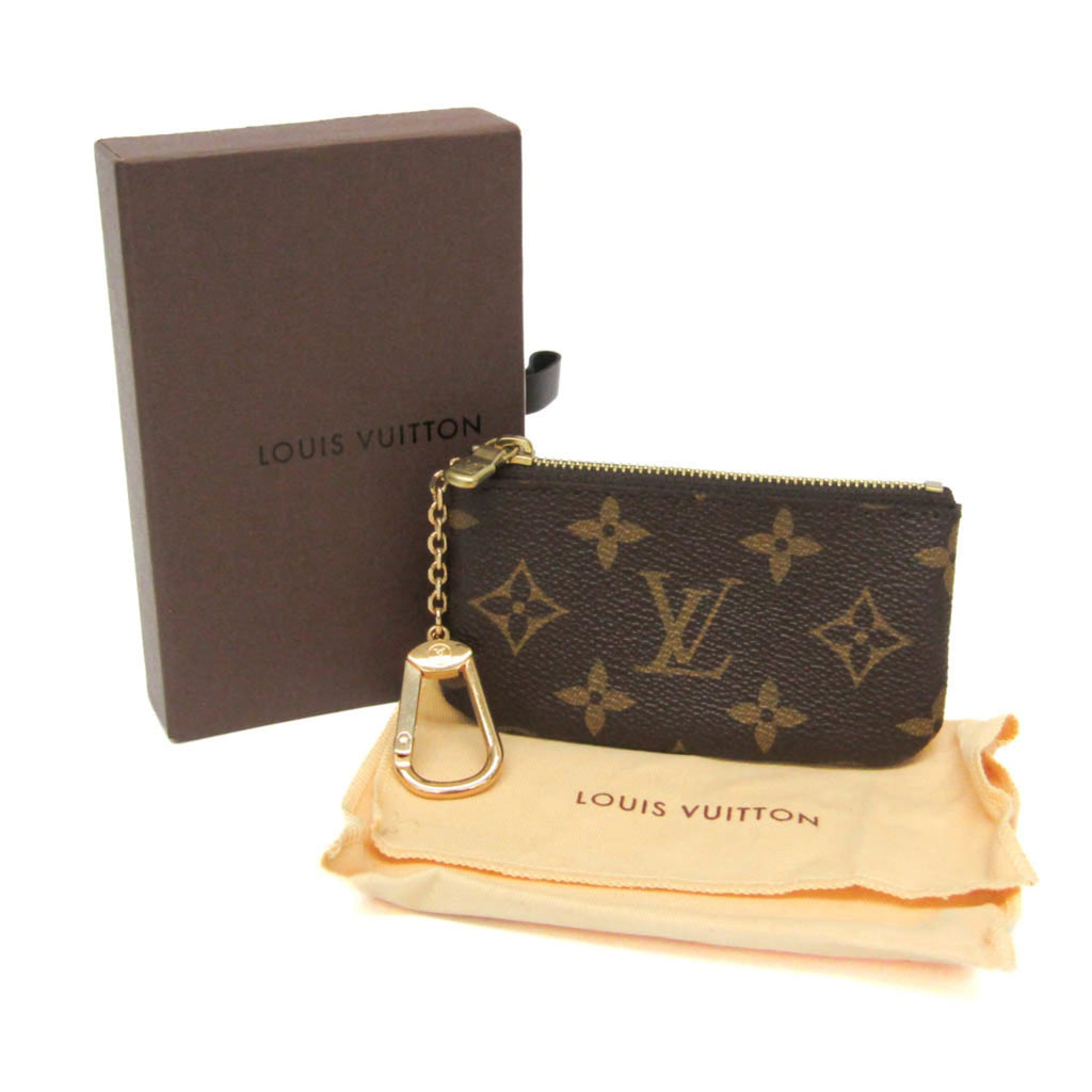 Louis Vuitton Monogram Key Pouch M62650 Men,Women Monogram Coin Purse/coin Case Brown