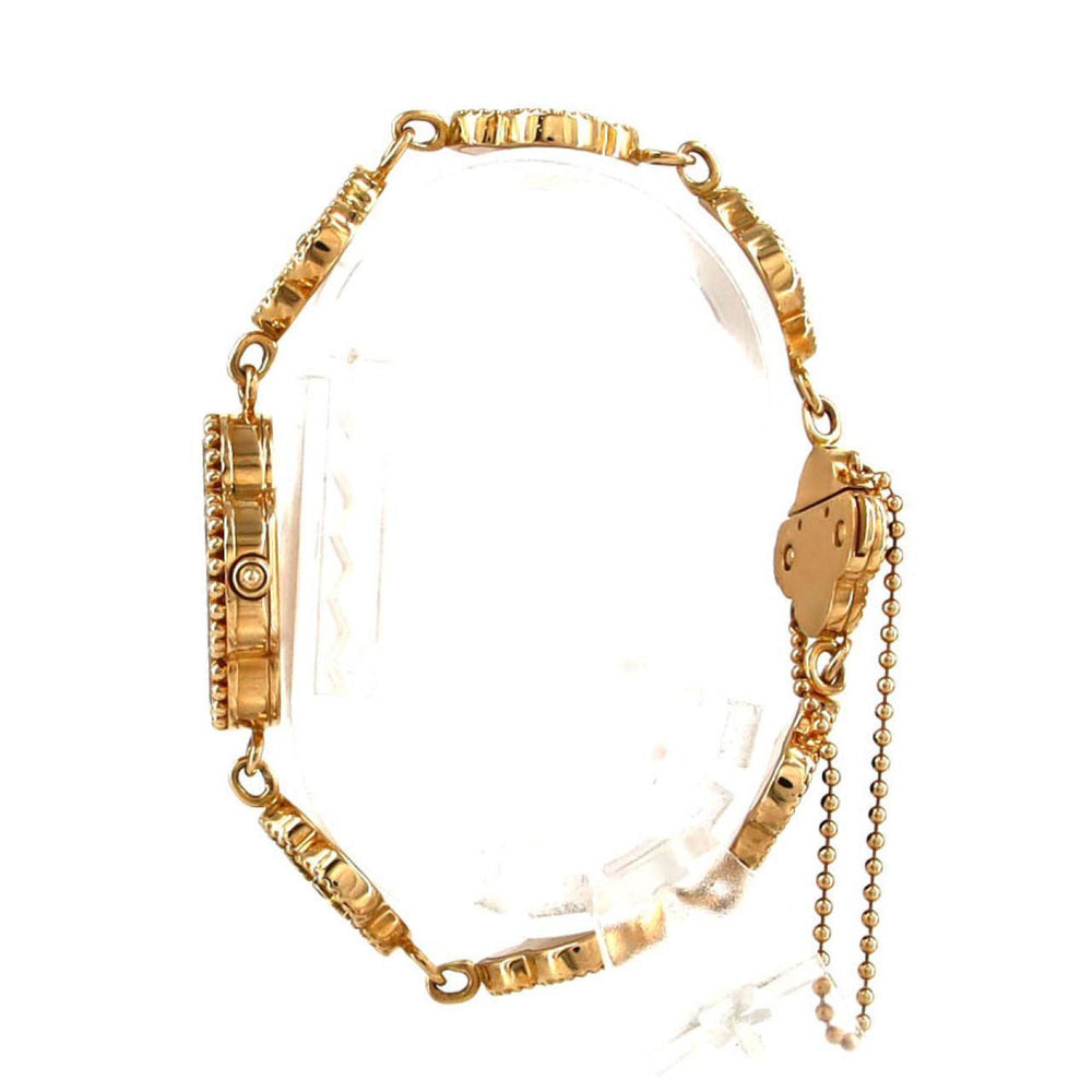 Van Cleef & Arpels Alhambra YG 4P 122974 Quartz Watch — Very Good