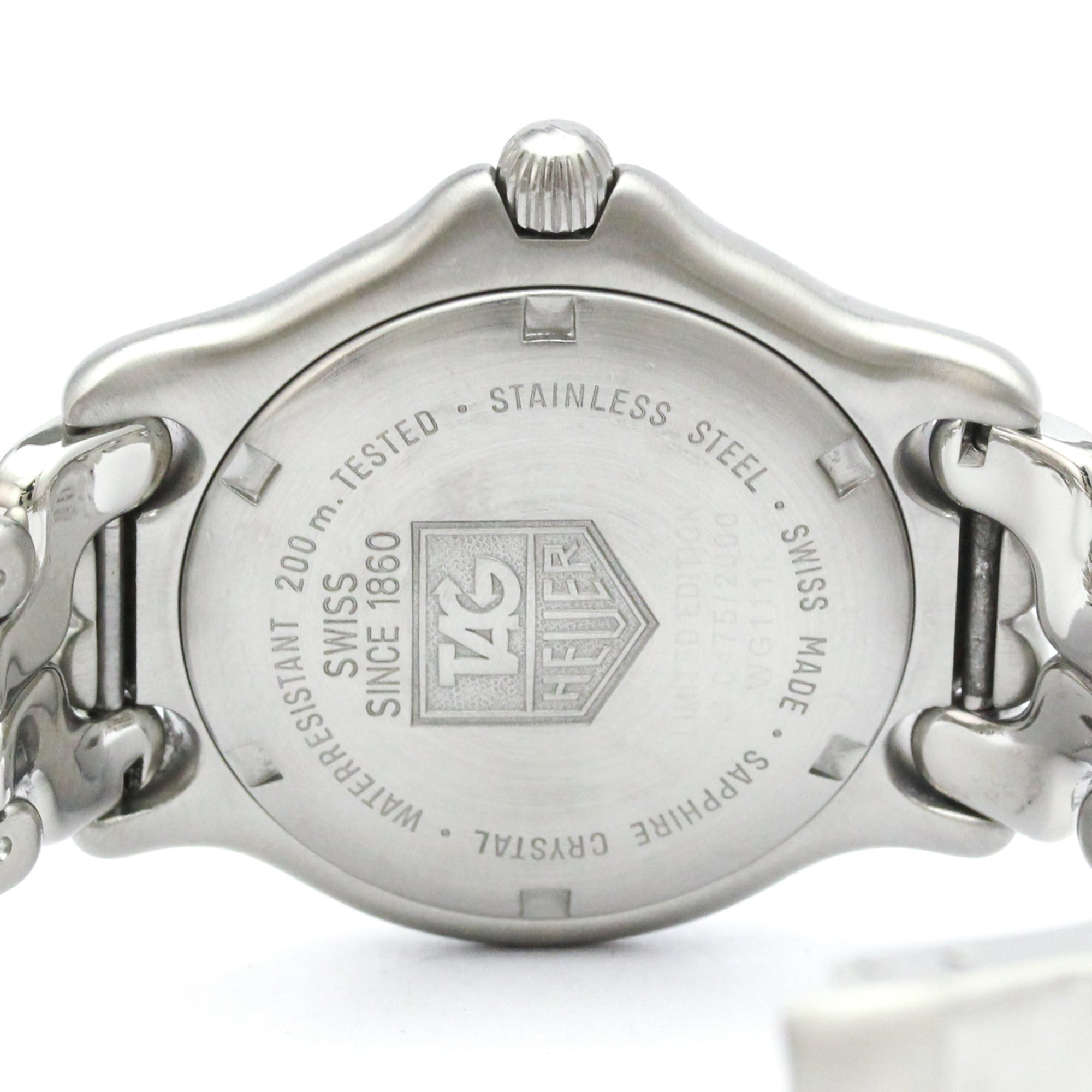 TAG HEUER Sel Galapagos Maldives Bora Bora Mens Watch WG111K Polished — Very Good