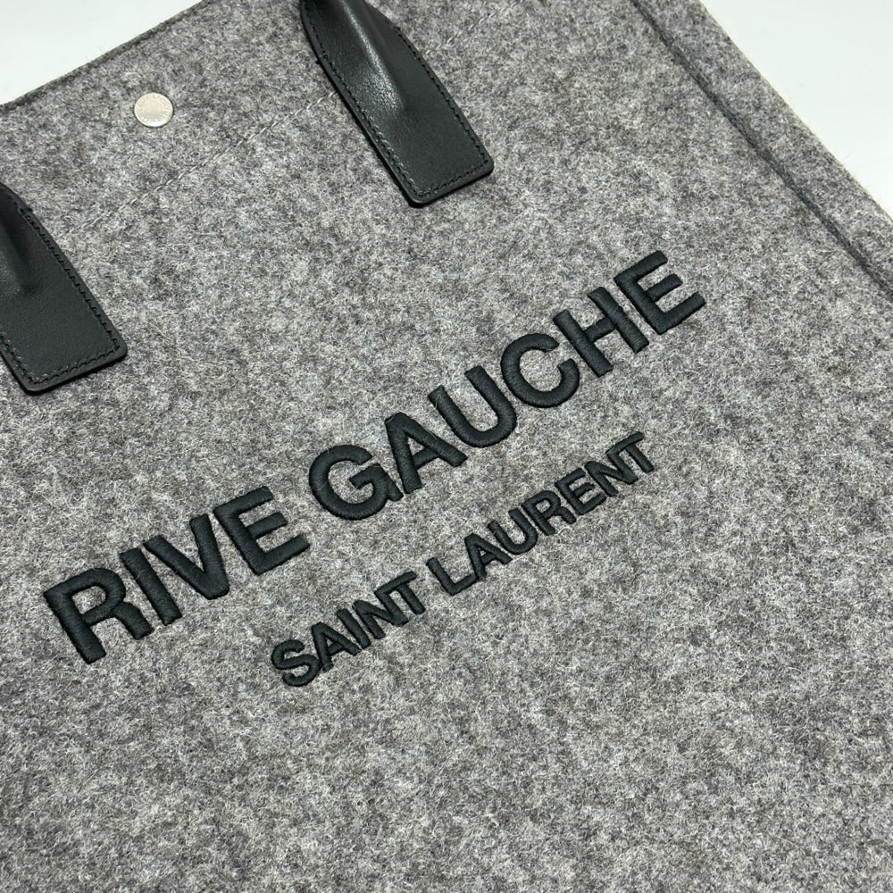 Saint Laurent Paris 632539 Shoulder Bag Hand Bag Bag Tote Bag gray Black — Like New