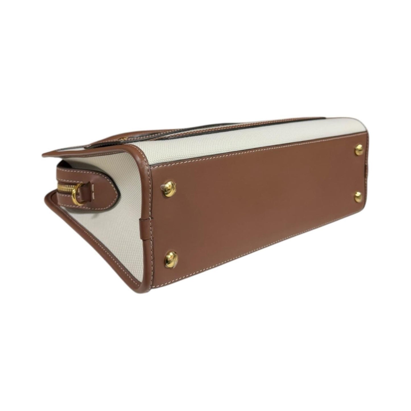 Burberry Pocket Shoulder Bag Canvas 8036784 Beige Women's BURBERRY 2way