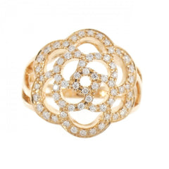 Chanel Camellia Ring — Like New