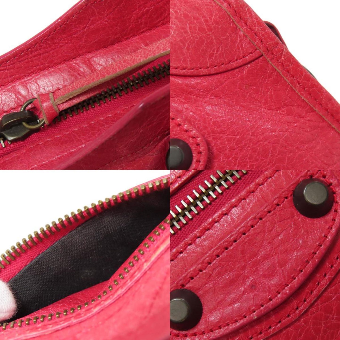 Balenciaga 300295 Classic Mini City Handbag in Calfskin for Women