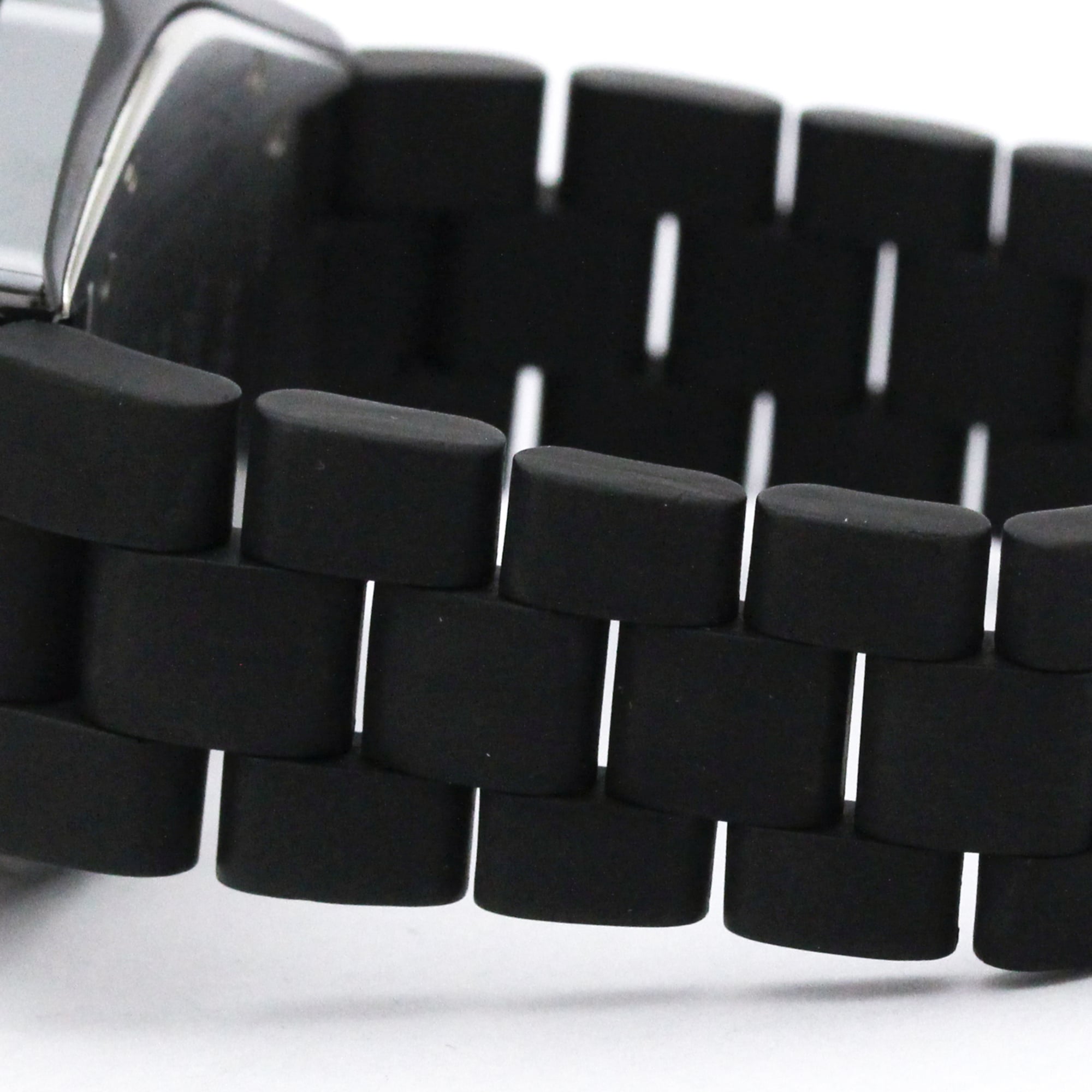 CHANEL J12 Ceramic Rubber Automatic Mens Watch H0684 Polished — Very Good