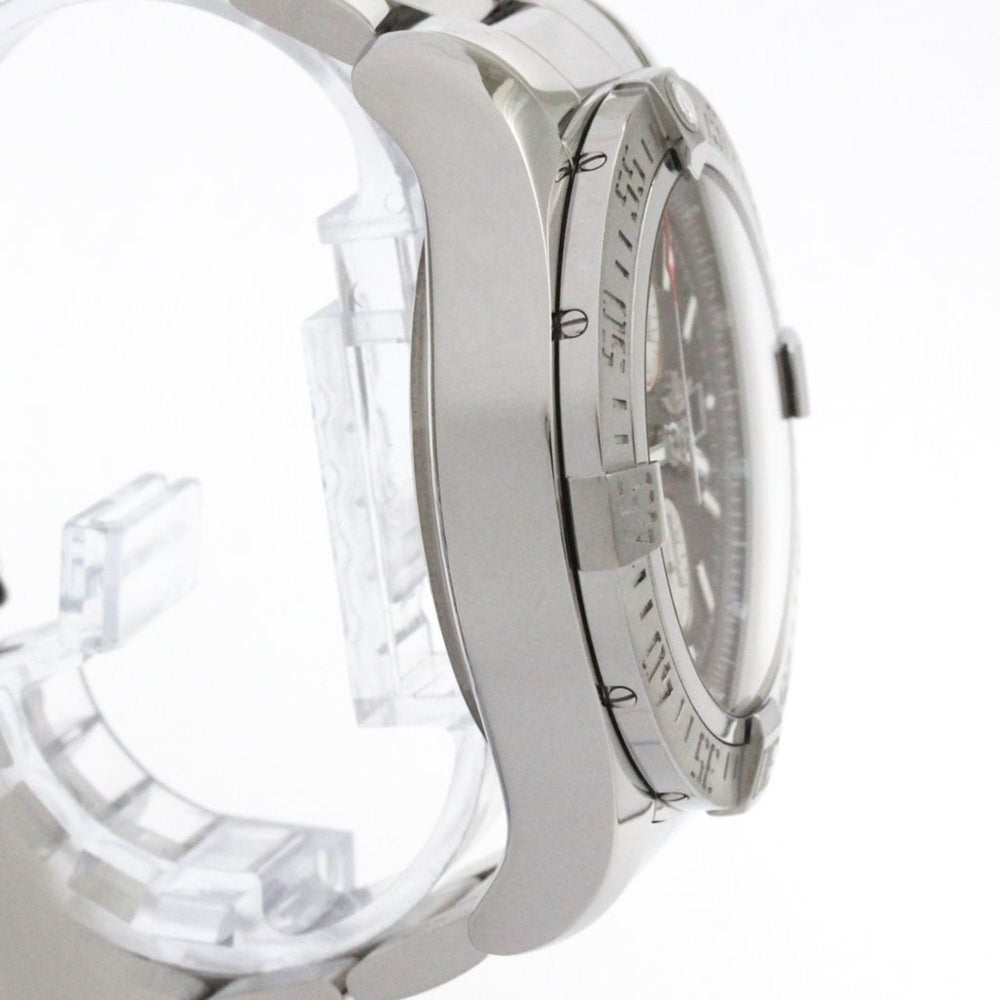 BREITLING Super Avenger ll Chronograph Steel Mens Watch A13371 Polished — Very Good