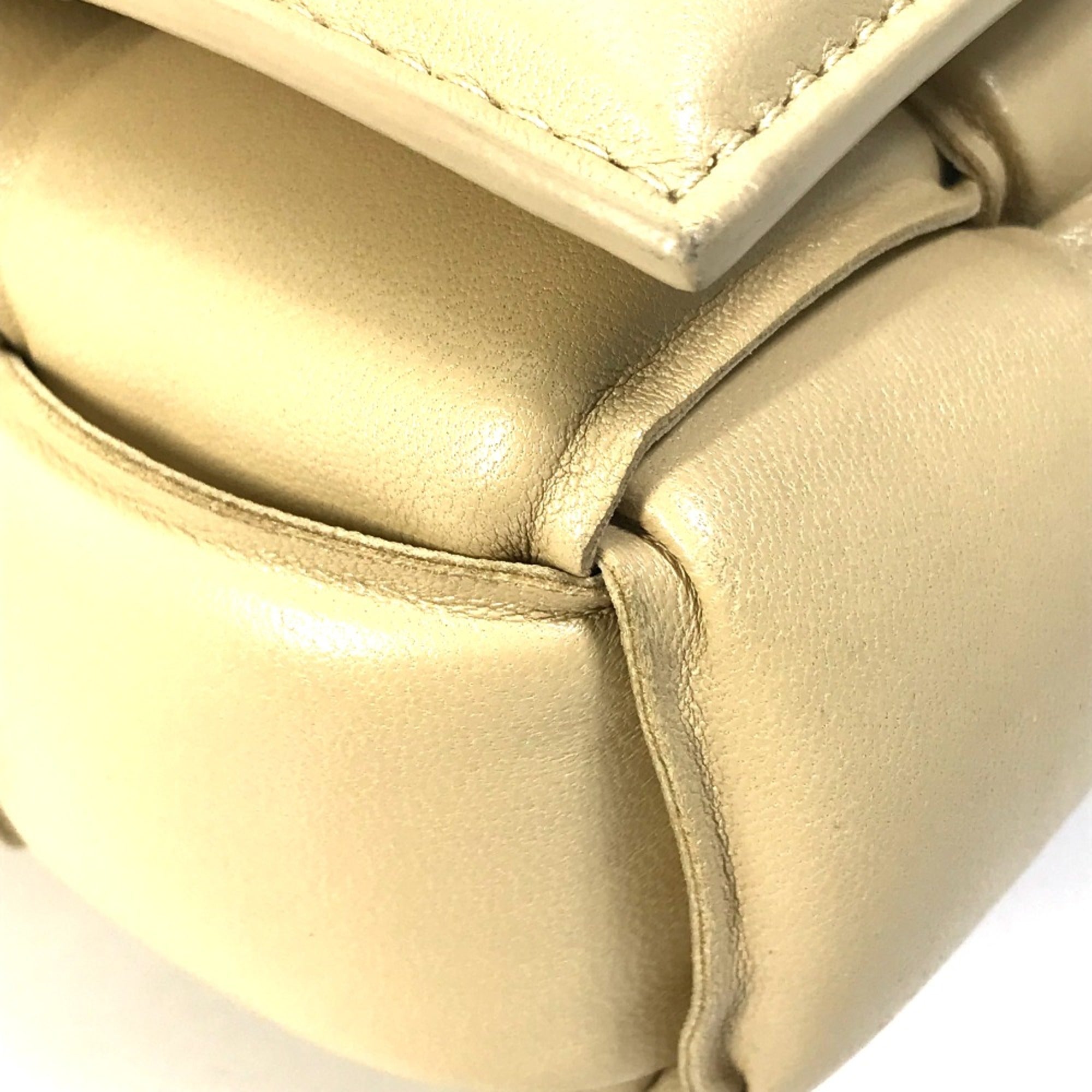 BOTTEGA VENETA 717506 Bag Shoulder Bag Beige — Like New