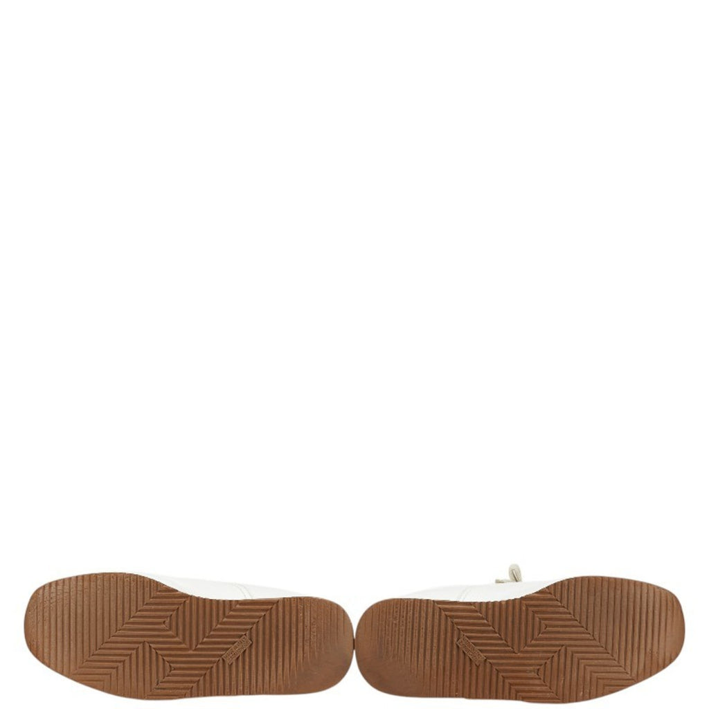 Hermes Quick Sneakers Size: 36 White Leather Women's HERMES