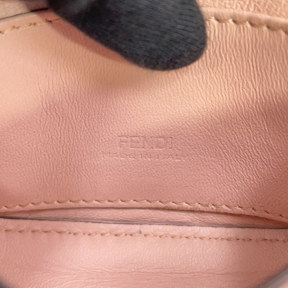 Fendi accessory bag charm Nano Baguette canvas 7AR844 FENDI — Like New