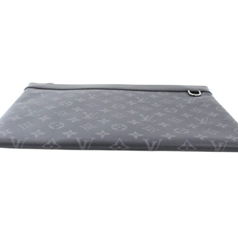 Louis Vuitton Pochette Discovery Monogram Eclipse Clutch Bag for Men, M62291, LOUIS VUITTON T6128 — New - Store Return