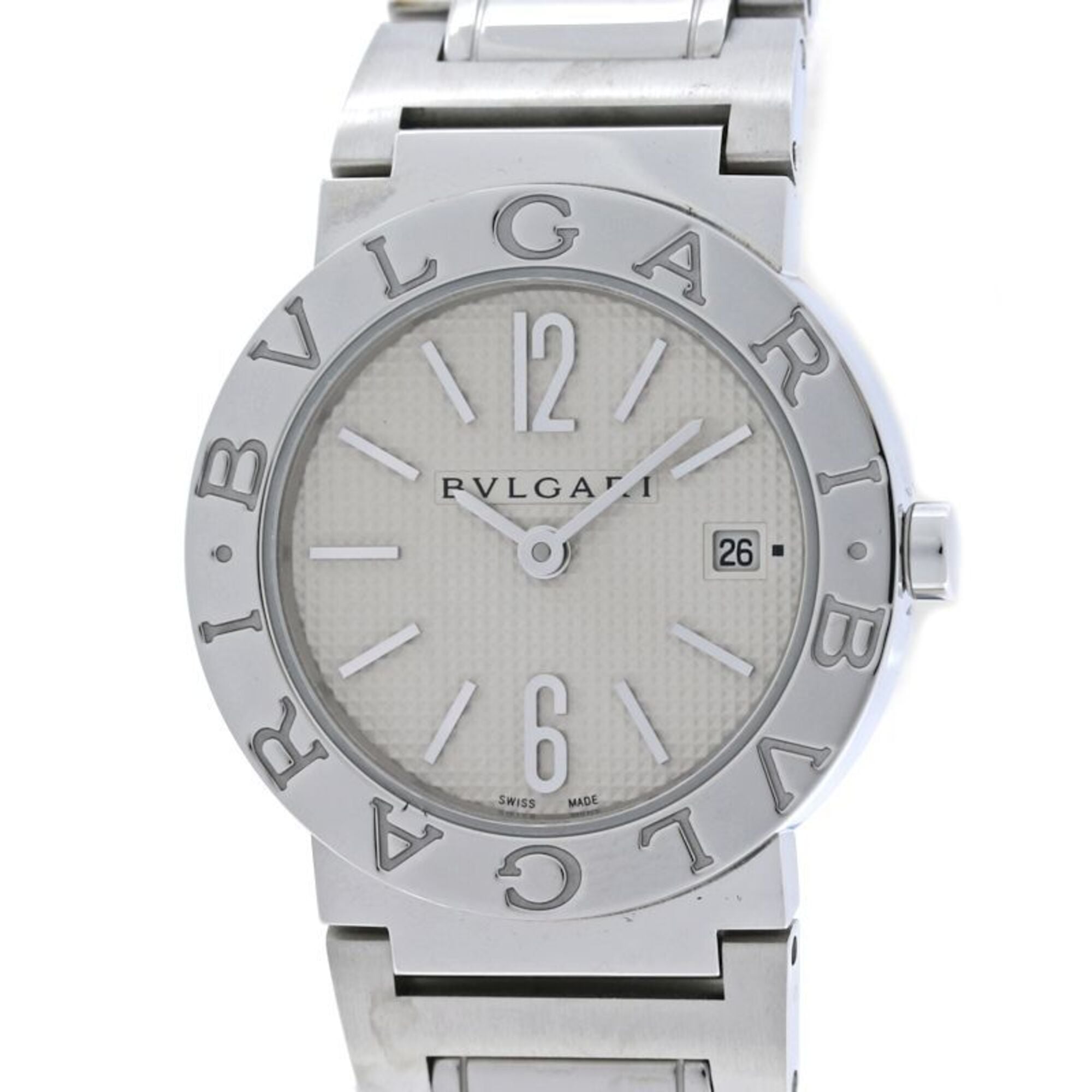 BVLGARI Bulgari BB26WSSD N BBL26S Women's Watch Stainless Steel 40498 — Very Good