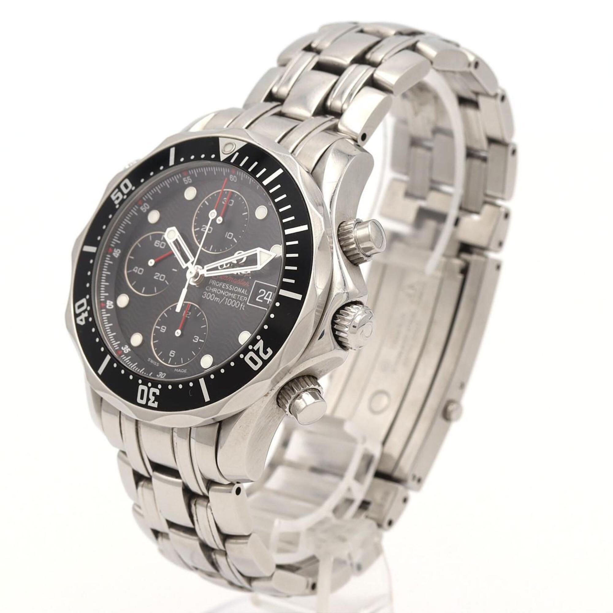 Omega Seamaster Professional Diver's 300M Chronograph 213.30.42.40.01.001 Stainless Steel Automatic Watch — Good