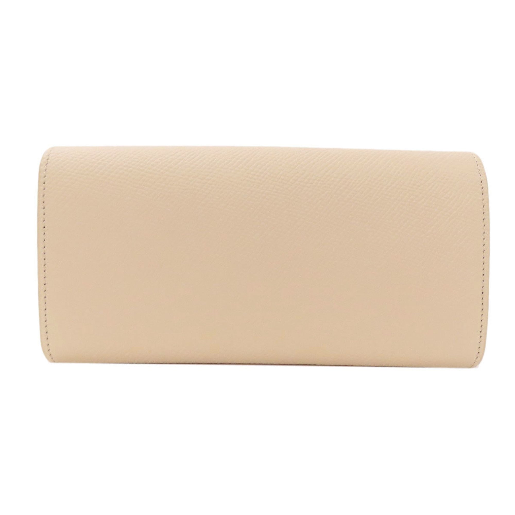 Celine logo long wallet leather women's CELINE