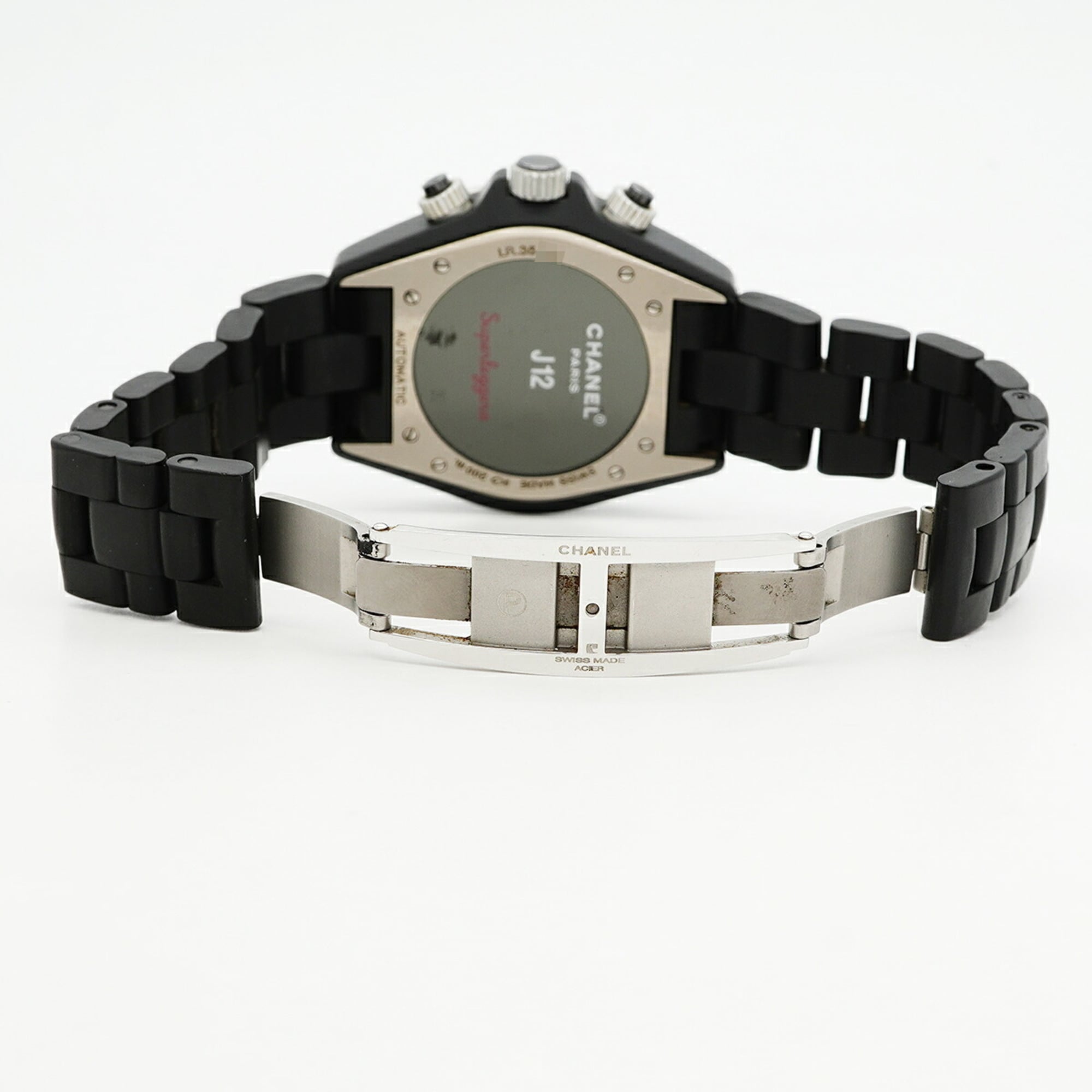 Chanel J12 Superleggera Anniversary H2681 Silver Dial Men's Watch — Good