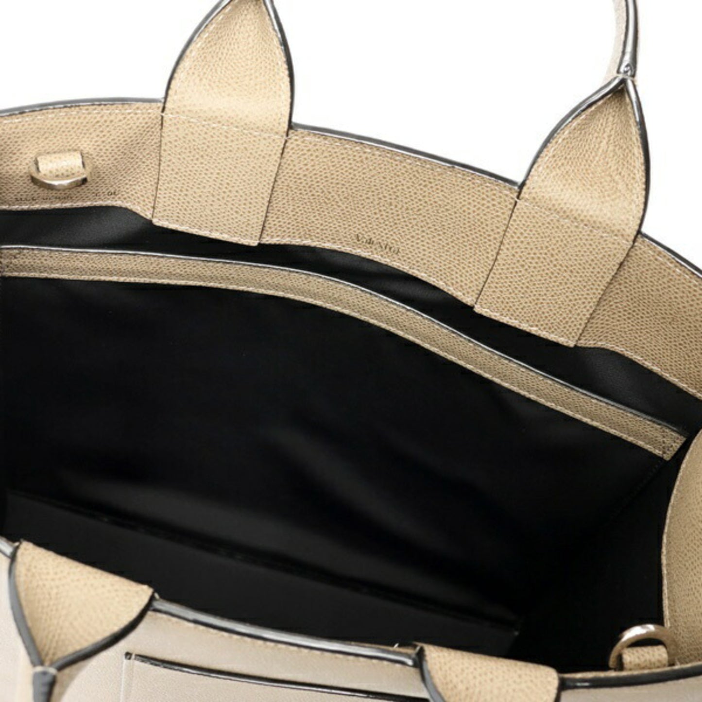 Valextra Boxy Small Tote Bag Soft Calfskin Greige E-158532