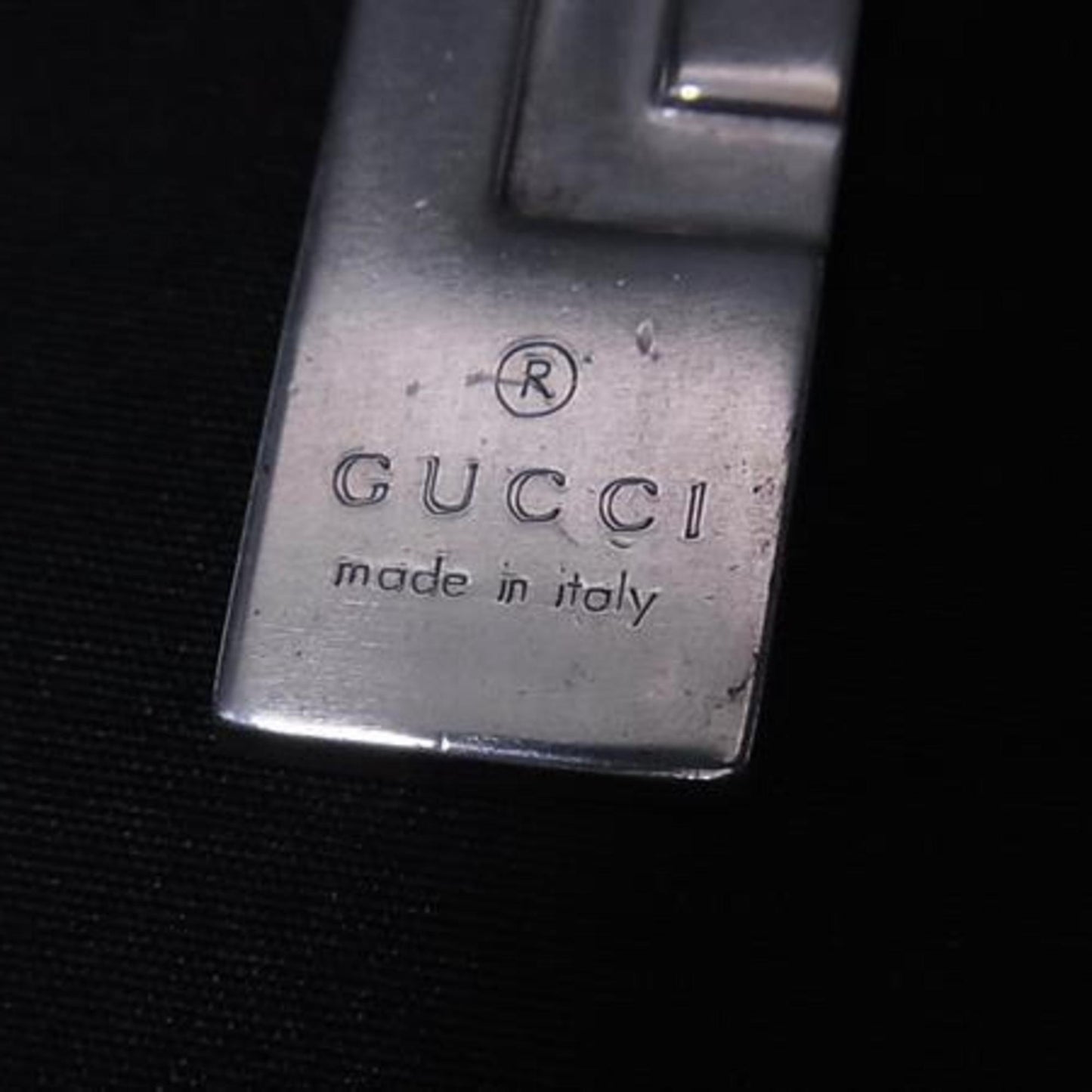GUCCI G-Plate Necklace in Silver SV925 for Men and Women