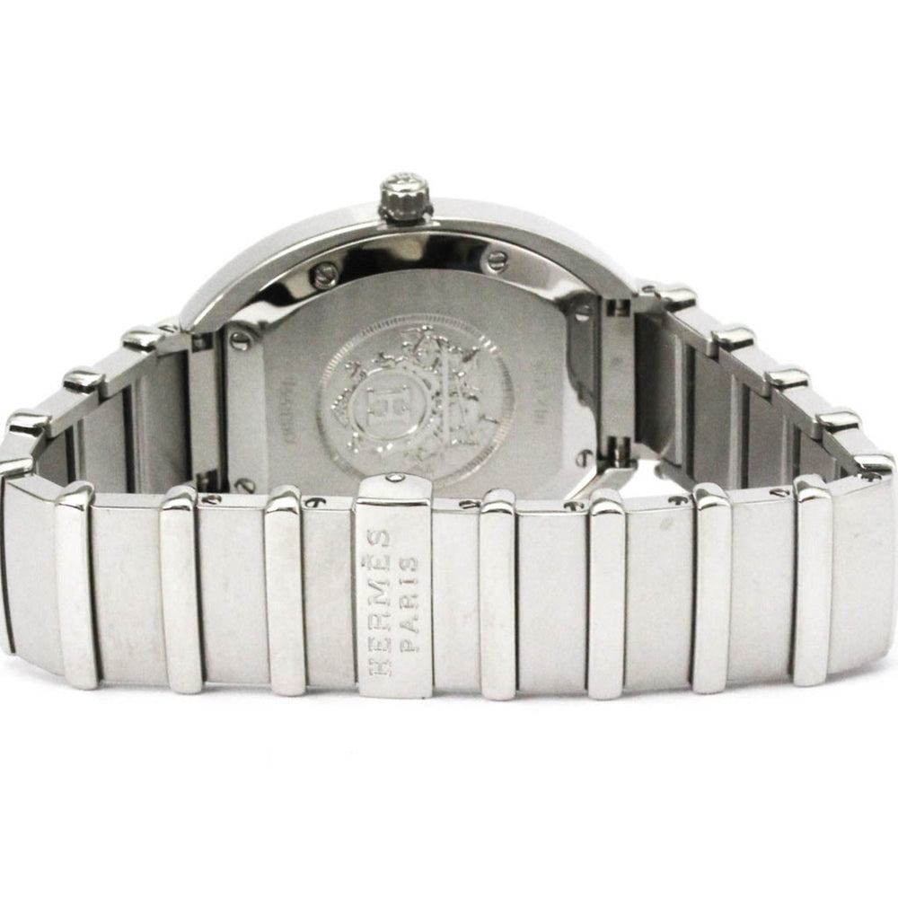HERMES Espace Stainless Steel Quartz Ladies Watch ES1.210 Polished — Very Good