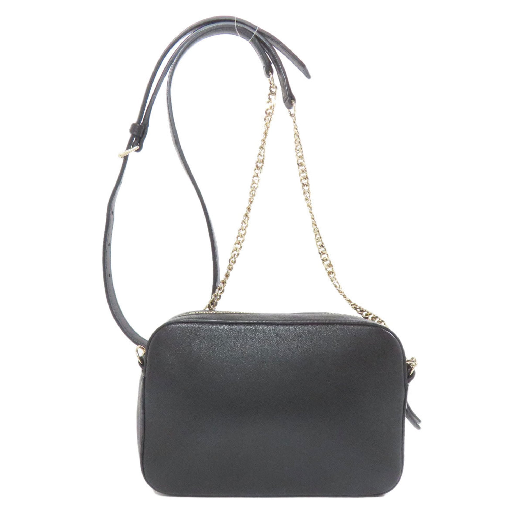 Jimmy Choo Chain Shoulder Bag Leather Women's