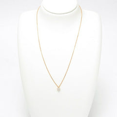 Louis Vuitton LV Diamond Star Pendant Necklace Q03842, 18K Pink Gold, Diamond, 42.5 cm — Like New