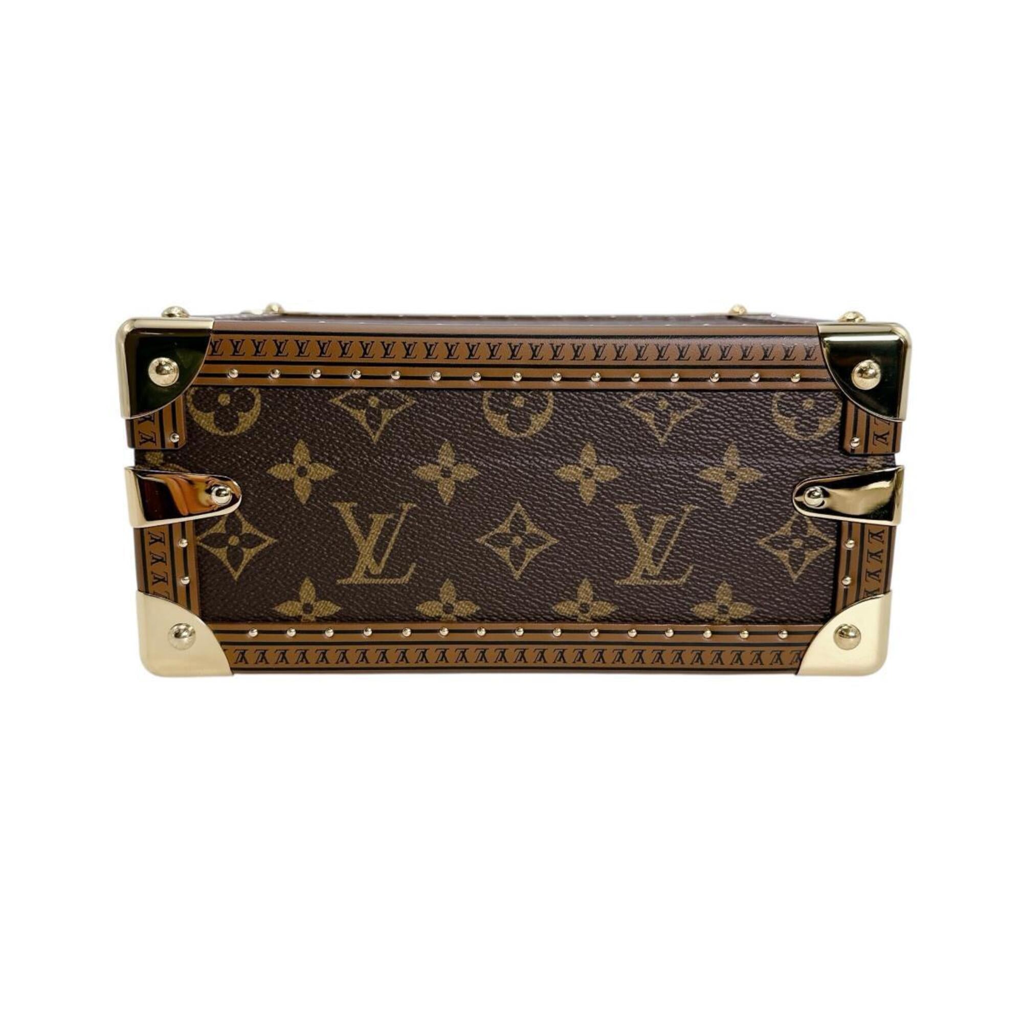 Louis Vuitton Petite Valise handbag, Monogram canvas, M20468, brown — Like New