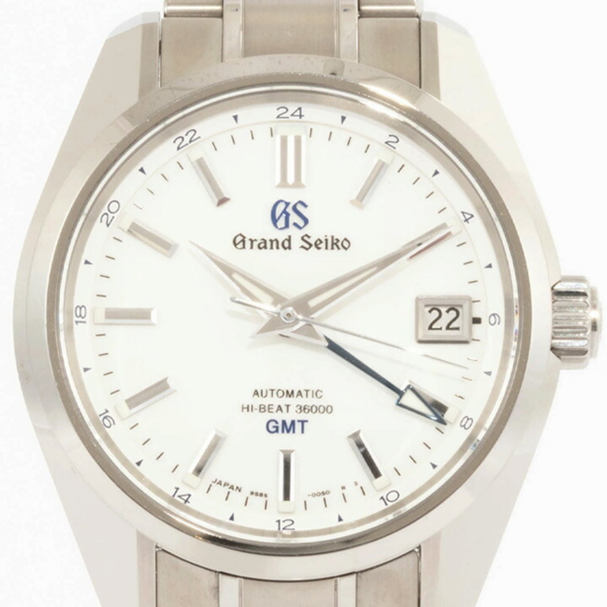 Grand Seiko Heritage Collection Mechanical Hi-Beat Watch SBGJ255 Bright Titanium Silver Men's — Good