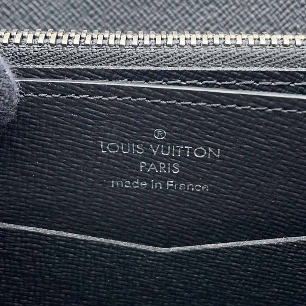 Louis Vuitton Monogram Eclipse Zippy XL Long Wallet M61698 LOUIS VUITTON Men's Black