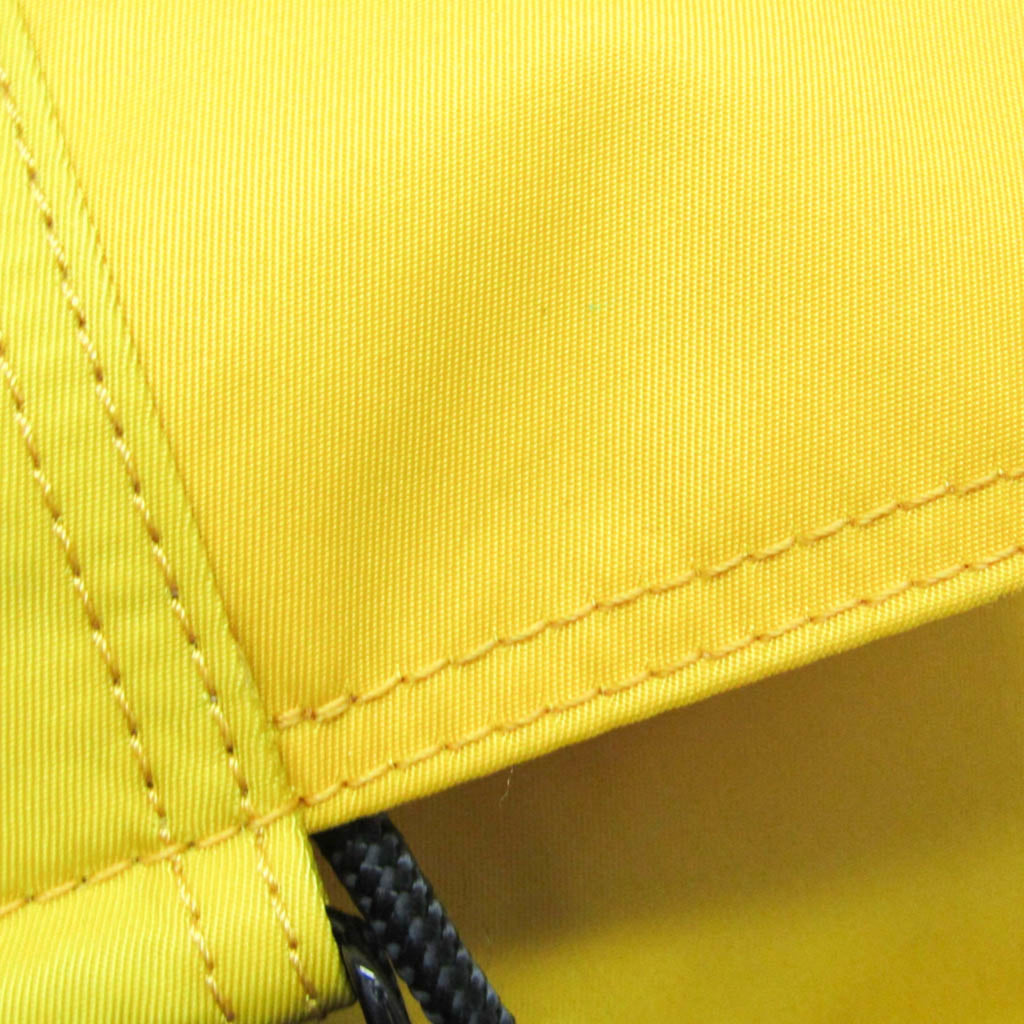 Fendi Fendines 7VZ067 Men,Women Nylon Backpack,Sling Bag Yellow