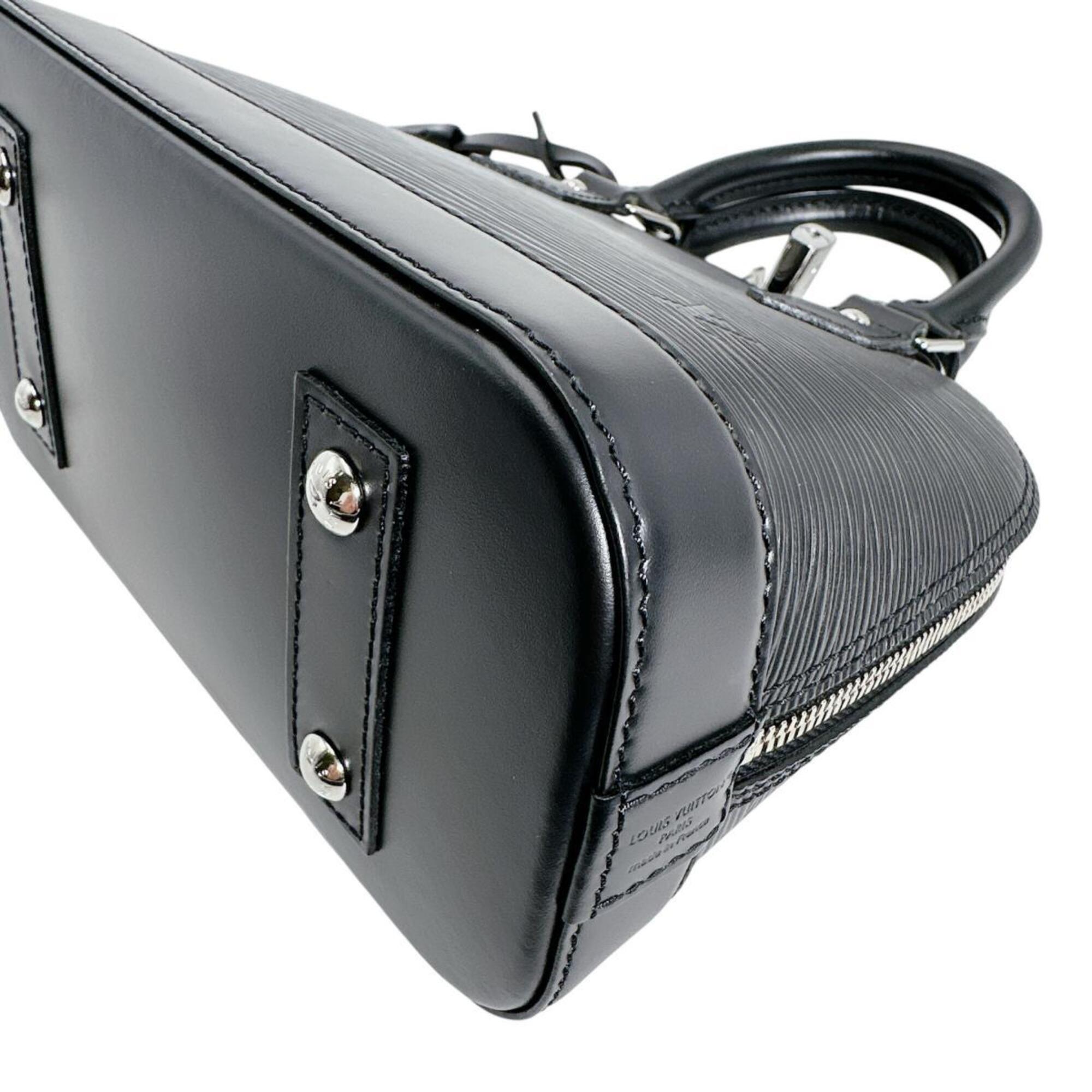 Louis Vuitton Alma BB Shoulder Bag M24645 Epi Leather M59217 Noir — Like New