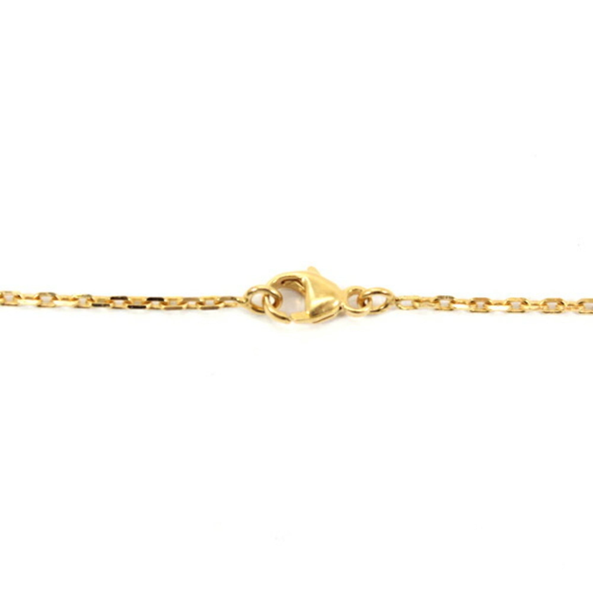 Hermes Hermès Pop H Necklace in Yellow Gold and Lacquer, Women's, T6029 — Like New