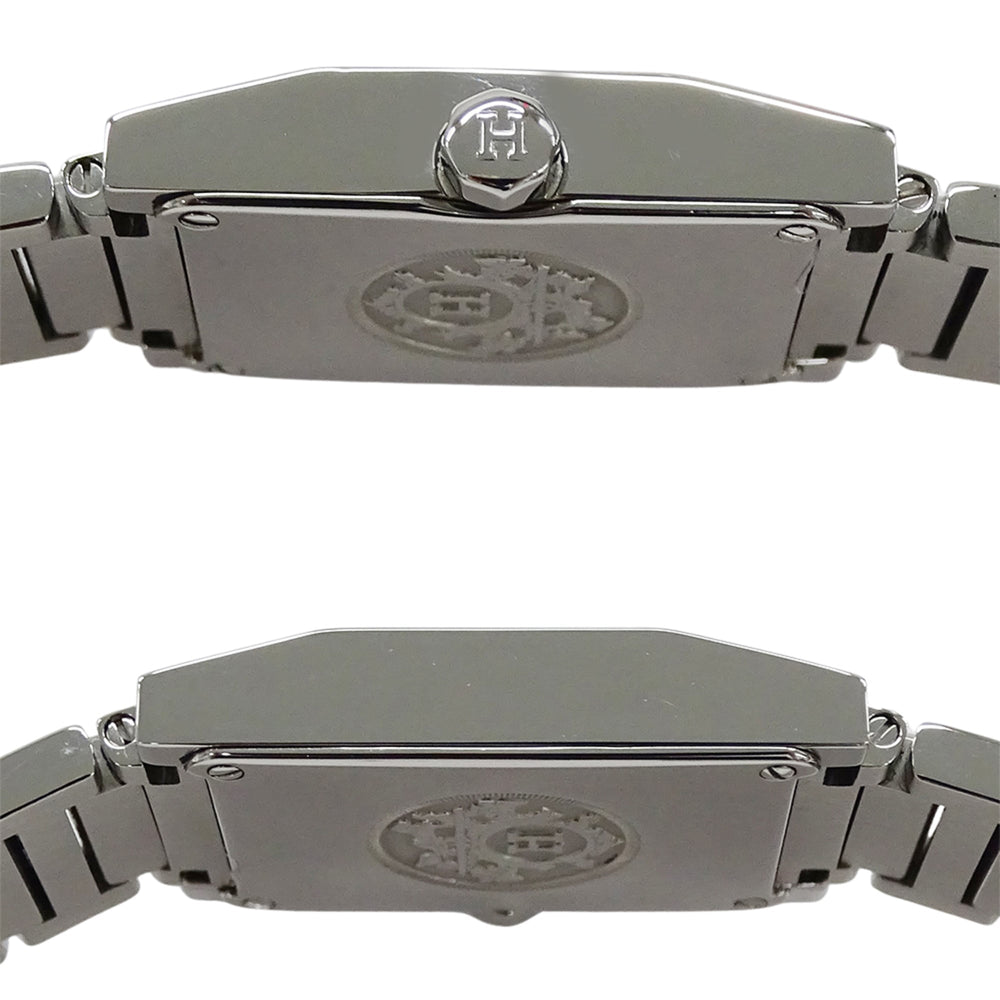 Hermes HERMES Women's Watch, Tandem Shell Quartz, Stainless Steel (SS) TA1.210, Silver, Square, Polished — Good