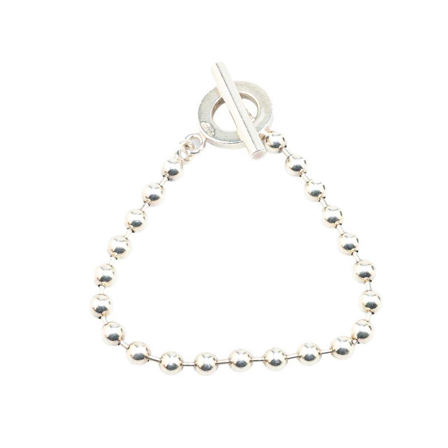 Gucci Ball Chain Bracelet 010294 SV925 Silver Women's GUCCI