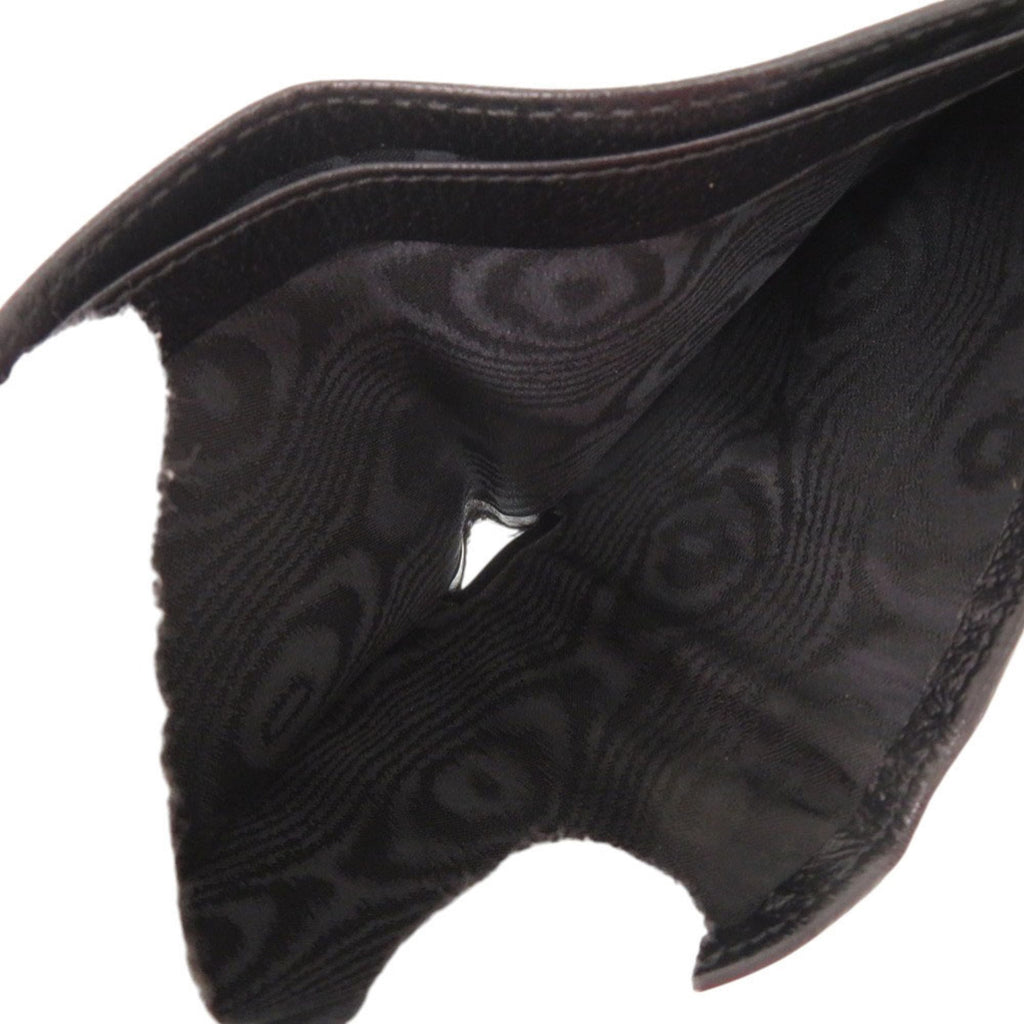 Excellent condition Balenciaga x Gucci The Hacker Project canvas and leather black bi-fold wallet with bill compartment 0690