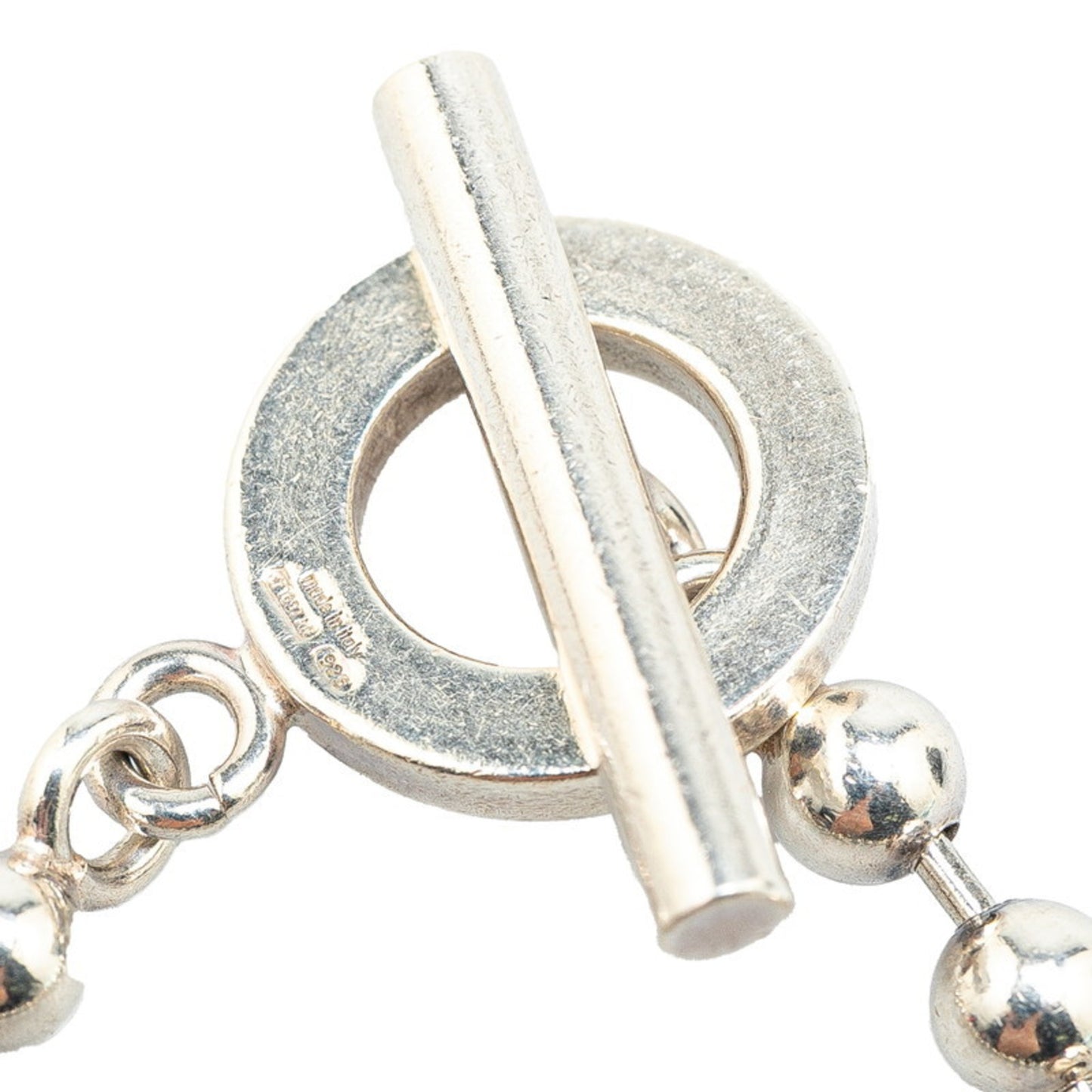 Gucci Ball Chain Bracelet 010294 SV925 Silver Women's GUCCI